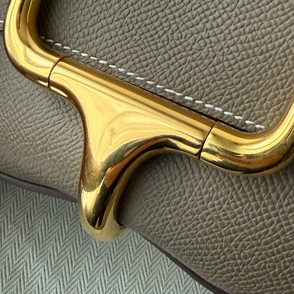 HERMES DELLA CAVALLERIA MINI BAG in EPSOM LEATHER with Gold HW - Picture 11 of 16